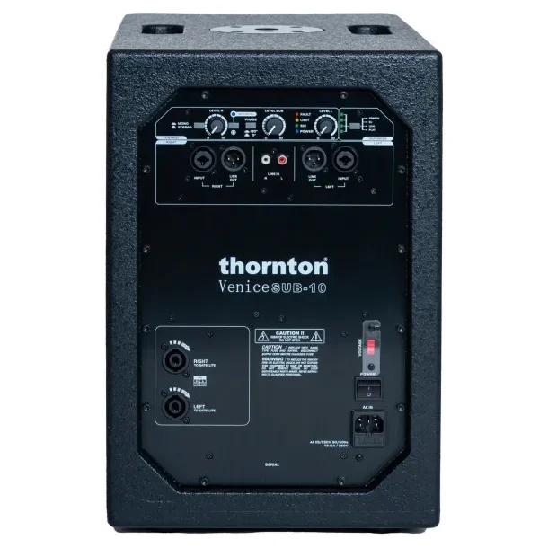 Thornton Venice Sub-10 + Sat-4 St, Sort